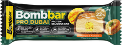 Изображение товара Батончик протеиновый BOMBBAR Манго с хрустящим тестом, глазированный, 45г