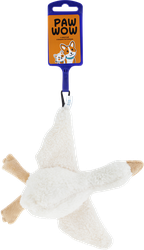 Изображение товара Игрушка для собак PAW WOW Гусь с пищалкой 23см