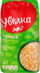 Горох колотый УВЕЛКА шлифованный, 800г