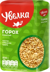 Горох колотый УВЕЛКА шлифованный, 800г