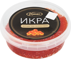 Изображение товара Икра нерки ГУРМАН зернистая, 400г