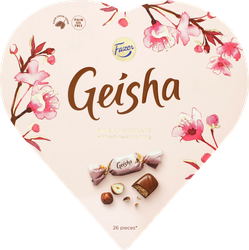 Изображение товара Конфеты GEISHA из молочного шоколада с ореховой начинкой из фундука, 190г