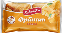 Изображение товара Слойка ХЛЕБНЫЙ ДОМ Франтик с сыром, 100г