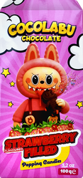 Изображение товара Шоколад молочный COCOLABU с начинкой клубника 100г