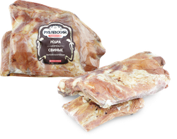 Изображение товара Ребра свиные варено-копченые РУБЛЁВСКИЙ, весовые