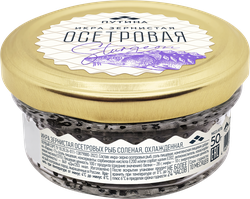 Изображение товара Икра осетровая соленая ПУТИНА зернистая, первый сорт, 50г