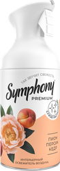Изображение товара Освежитель воздуха SYMPHONY Интерьерный парфюм Пион, персик, кедр, 250мл