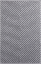 Изображение товара Полотенце махровое HOMECLUB Елочка 50х70см, светло-серое