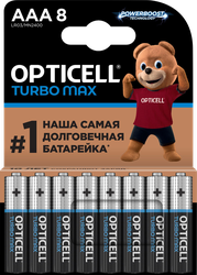 Изображение товара Батарейки OPTICELL Turbo Max AAA, 8шт