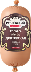 Изображение товара Колбаса вареная РУБЛЁВСКИЙ Докторская, 400г