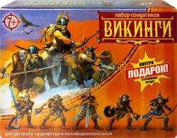 Изображение товара Набор игровой НЕСКУЧНЫЕ ИГРЫ 5 солдатиков + орудие