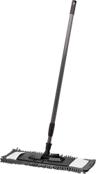 Изображение товара Швабра HOMECLUB плоская с насадкой шенилл и телескопической рукояткой