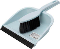 Изображение товара Комплект HOMECLUB сметка для пола с квадратным совком с кромкой, Арт. F3645