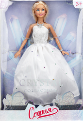 Изображение товара Кукла КАРАПУЗ София в нарядном платье, Арт. 395427, 395111