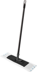 Изображение товара Швабра HOMECLUB рукоятка без телескопа, насадка микрофибра, Арт. F3649