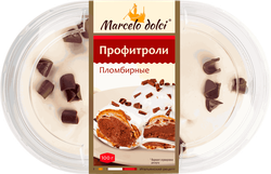 Изображение товара Пирожное MARCELO DOLCE Профитроли пломбирные, 100г