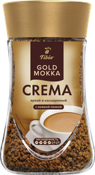 Изображение товара Кофе растворимый TIBIO Голд мокка крема натур. сублим. ст/б