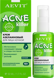 Изображение товара Крем ночной для лица AEVIT Acnekiller азелаиновый против несовершенств, 50мл