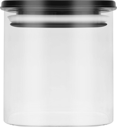 Изображение товара Банк для сыпучих продуктов ATTRIBUTE Bamboo квадратная 650мл из стекла и бамбука