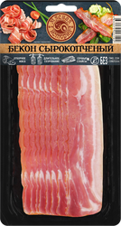 Изображение товара Бекон сырокопченый МЯСНАЯ ИСТОРИЯ нарезка, 150г