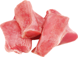 Изображение товара Тунец замороженный кусочки филе 500г Вьетнам качественный продукт