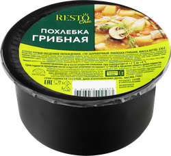 Изображение товара Суп РЕСТО ШИК Похлебка грибная, 270г