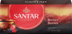 Изображение товара Чай черный SANTAR Perfect Berries с лесными ягодами, 25пак