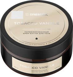 Изображение товара Крем-баттер для тела SYNERGETIC Табак, ваниль, 200мл