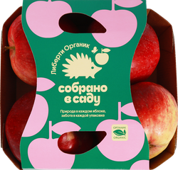 Изображение товара Яблоки Либерти Органик в упаковке 4шт