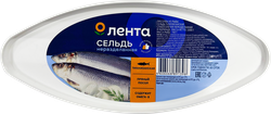 Изображение товара Сельдь слабосоленая ЛЕНТА неразделанная в маринаде, 1кг