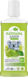 Изображение товара Ополаскиватель для полости рта NATUSANA со вкусом яблока, 6+, 250мл