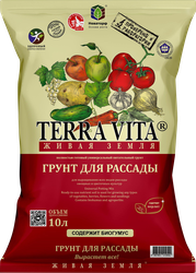 Изображение товара Грунт для рассады TERRA VITA Живая Земля, 10л