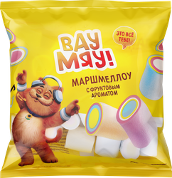 Изображение товара Маршмеллоу ВАУ МЯУ! с фруктовым ароматом, 90г