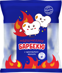 Изображение товара Маршмеллоу ЛЕНТА с ароматом ванили 200г воздушные зефирки сладость для чая и десертов