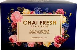 Изображение товара Набор чая CHAI FRESH Солнечный абрикос, манго, мята листовой, 120г