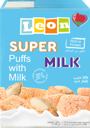 Изображение товара Готовый завтрак LEON BABY Leon, подушечки с молоком, 250г