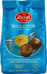 Изображение товара Конфеты шоколадные ZAINI Boule d'or из молочного шоколада, 125г