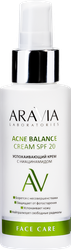 Изображение товара Крем для лица ARAVIA LABORATORIES Acne balance успокаивающий с ниацинамидом SPF20, 100мл