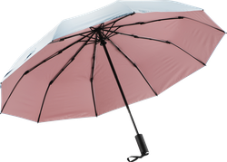 Изображение товара Зонт женский RAINDROPS двухслойный двухцветный пондж, суперавтомат, Арт. RDH928109