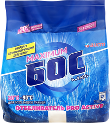 Изображение товара Отбеливатель БОС Плюс Maximum кислородосодержащий для всех видов тканей, 1,5кг