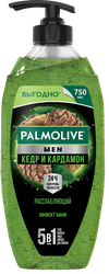 Изображение товара Гель для душа мужской PALMOLIVE Men Кедр и кардамон 5в1, 750мл