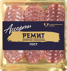 Изображение товара Ассорти колбас РЕМИТ Золотая классика с/к нар.