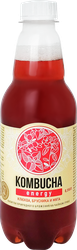 Изображение товара Напиток ABSOLUTE NATURE Kombucha-Energy Клюква, брусника, мята, 0.35л