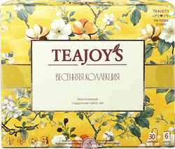 Изображение товара Чай черный TEAJOY'S Весенняя коллекция ассорти 6 вкусов, 30пак