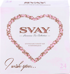 Изображение товара Набор чая SVAY I Wish You Коллекция черного и зеленого крупнолистовой, 24пир