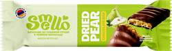Изображение товара Батончик SMELLO с начинкой из сушеной груши в темном шоколаде, 42г