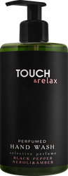 Изображение товара Гель для мытья рук TOUCH Черный перец, нероли, амбра, 450мл
