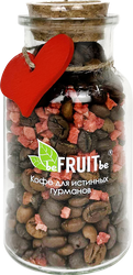 Изображение товара Кофе зерновой BEFRUITBE с клубникой жареный, 80г