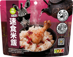 Изображение товара Рис ЮЙ МЭЙ со вкусом тушеной курицы по-китайски, 160г