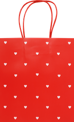 Изображение товара Подарочный бумажный пакет CITY HOME TRADE Red Passion 16x18x6см